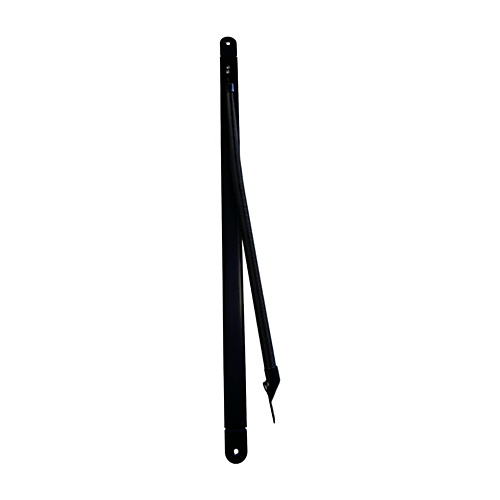 Kabelovergang zwart inbouw lengte 545mm
