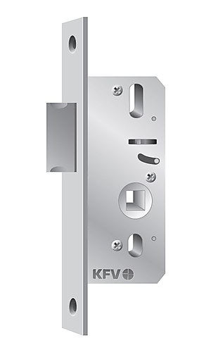 KFV 68 Loopslot of Dagslot voorplaat RVS