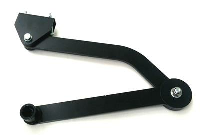 Knikarm kort zwart voor Optimus 250