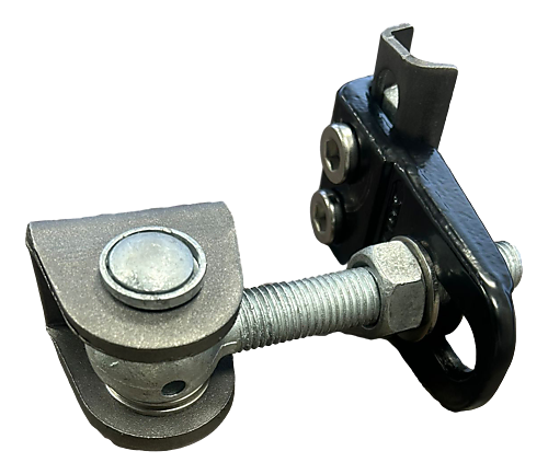 Locinox 4-dimensioneel regelbaar scharnier zwart RAL9005 GBMU4D