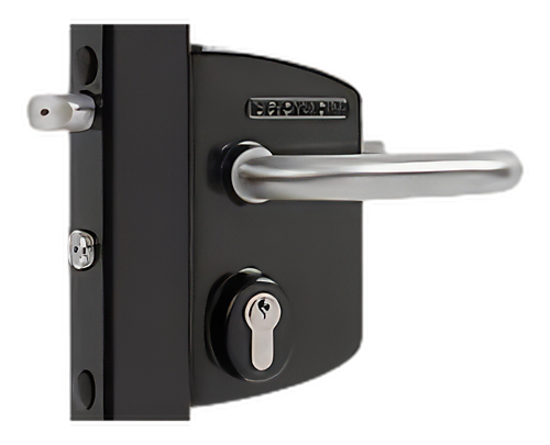 LOCINOX Industrieel Slot 40-60 mm ZWART + 3006D