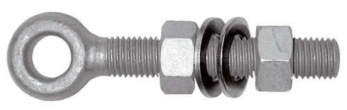 Locinox oogbout met moer diverse afmetingen