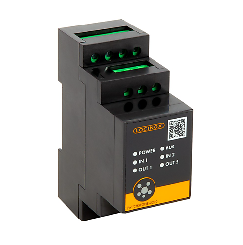 LOCINOX relaismodule SWITCHSTONE-STD 2-kanaals