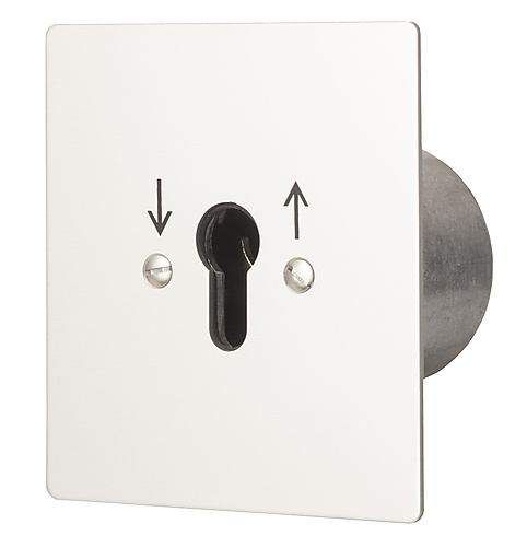 Maasland sleutelschakelaar 71mm diepte voor europrofielcilinder