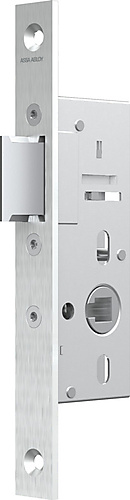 N1502 Smaldeurslot voorplaat recht of afgerond 185mm