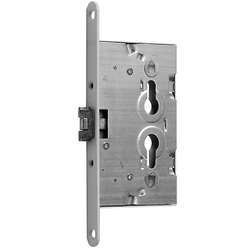 Nemef 1759 Deurslot met dubbele cilinder uitsparing PC72mm en doornmaat 65mm