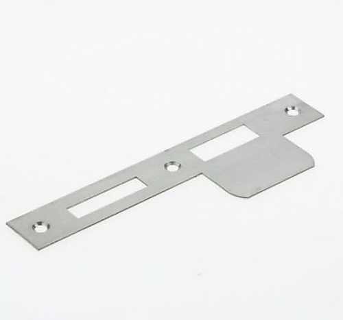 Nemef sluitplaat met verlegnde lip VP646/17 RVS Recht DIN LS