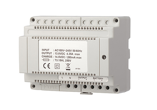 Netvoeding DIN Rail