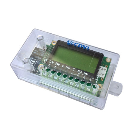 Ontvanger 433 Mhz - 2 relais met display (100 zenders)