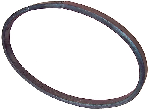 Ovale ringen gemaakt van strip materiaal