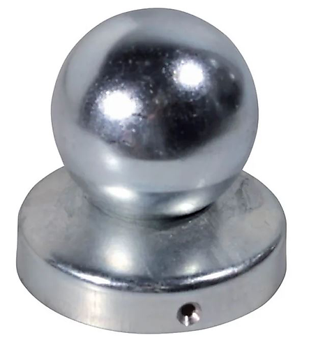 Paalkappen rond met bol