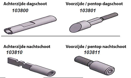 Pentop poortslot Jacot des Combes