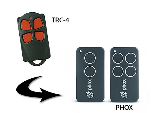 PHOX-4 handzender tbv Wally ontvanger (vervanger van TRC-4)