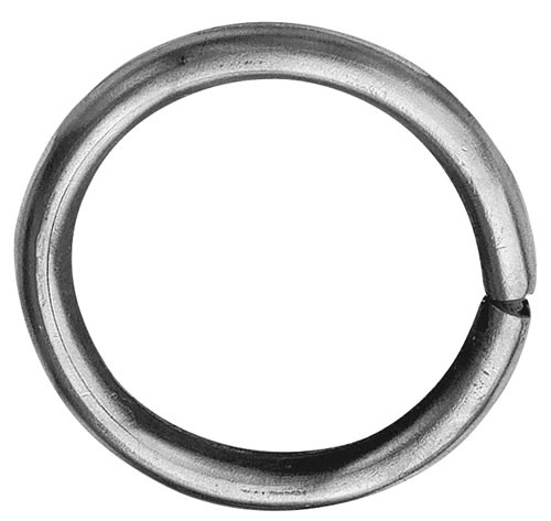 Ringen gemaakt van rond materiaal