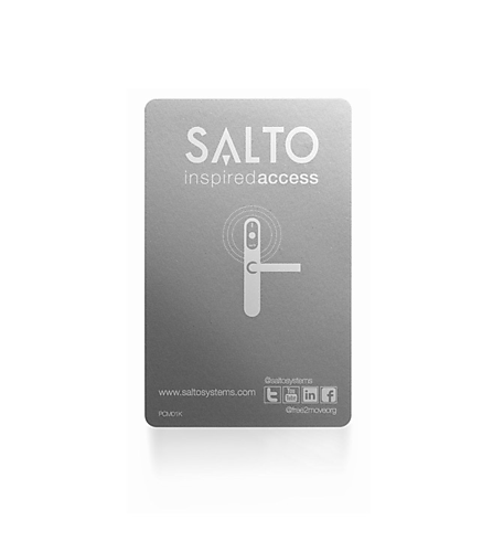 SALTO constructiekaart Mifare