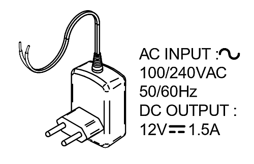 Salto CU4000 power supply European plug