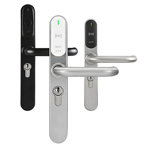 Salto XS4 Original+ deurbeslag met cilindersparing binnen- en buitenschild EM452