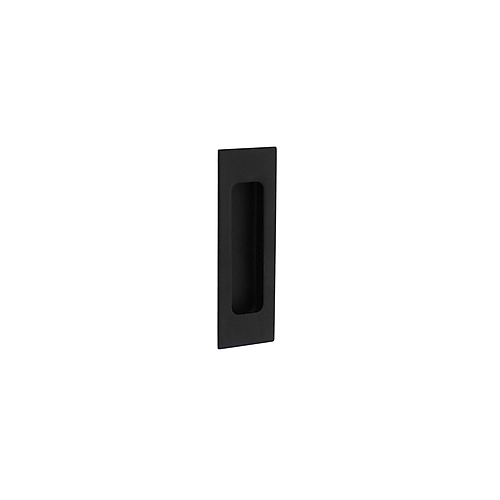 Schuifdeurkom rechthoekig 120x40mm Zwart