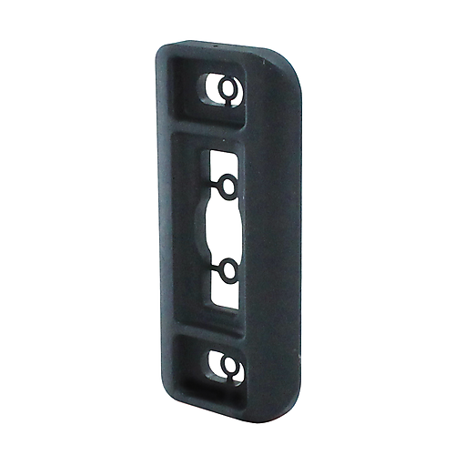 Sluitplaat voor schuifgrendel composiet zwart