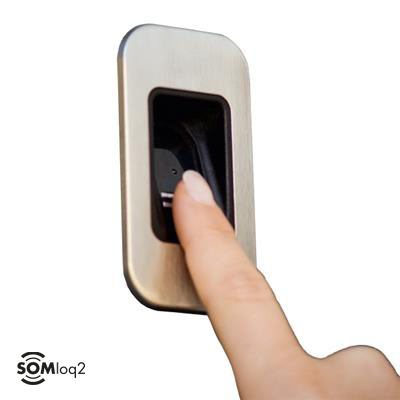 Sommer ENTRASYS+ FD inbouw vingerprintlezer