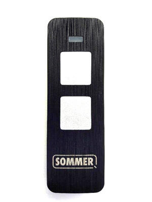 Sommer handzender Pearl Twin met 2 knoppen 868Mhz