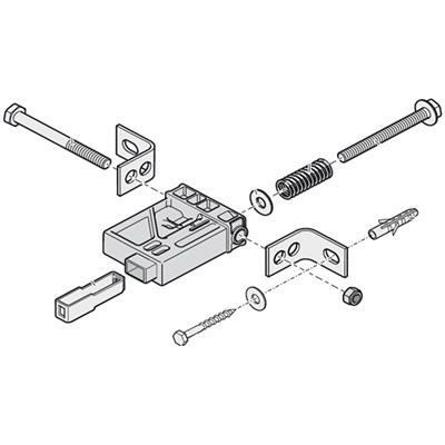 Sommer lateibevestigingset Sprint/Duo/Marathon/Pro/Base aandrijving