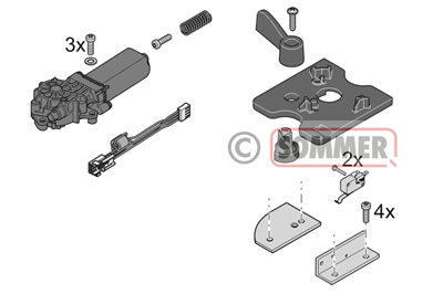 Sommer motor 24V set Twist AM