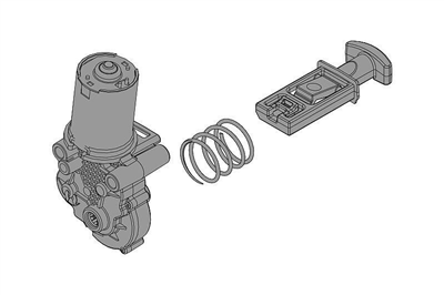 Sommer motor 24V set Twist M/ML poortaandrijving