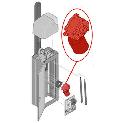 Sommer motor voor slagboom ASB-6010/6010A/5014A