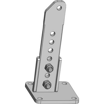 Sommer Paalbeslag verstelbaar Twist M/200/350