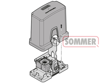 Sommer Reductor voor Runner/Runner+ schuifpoortaandrijving