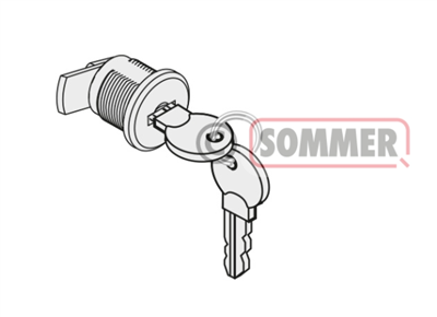 Sommer Sleutel en slot voor Runner(+) en Starter(+)