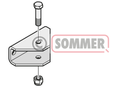 Sommer vleugelbeslag standaard Twist XL