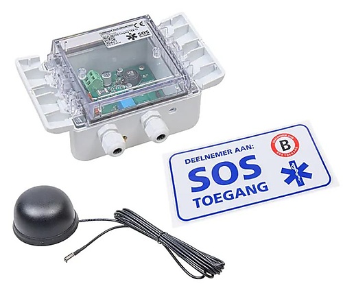 SOS Toegang module (2 sec) + antenne + sticker