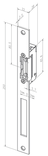 Standaard inbouw deuropener 13805--43435E91 en F91