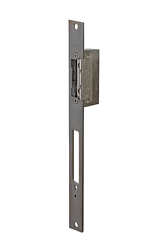 Standaard inbouw deuropener type 118  met lange vlakke sluitplaat zonder nachtschootsignalering