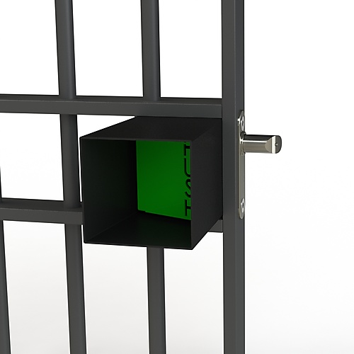 Superlock-beveiligingskap voor quick exit pushknop paniekslot