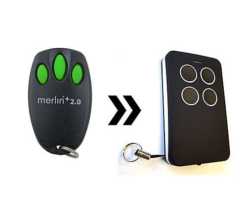 Universele Stedaparts Handzender compatible met MERLIN 2.0 E945M