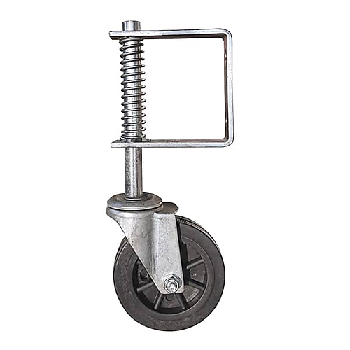 Verend zwenkwiel of steunwiel