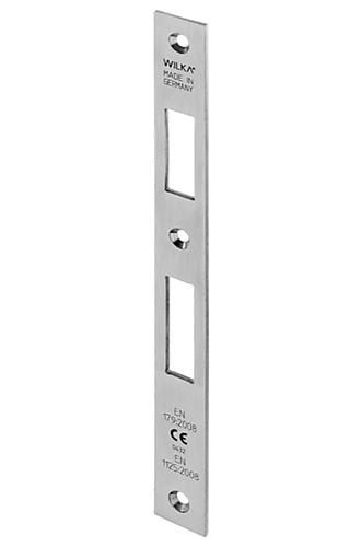 Wilka P641 RVS sluitplaat voor vluchtdeuren
