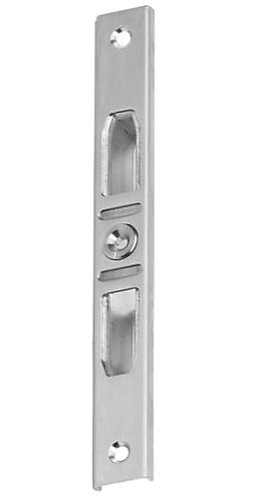 Wilka P881 RVS U-Sluitplaat voor de bijzetslotkastvergrendelingen van de series 8600 en 8700